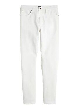 J. Crew Mens White Selvedge 484 Slim Jeans Size 36 x 32